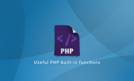 Useful PHP built-in functions