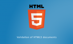 Validation of HTML5 documents