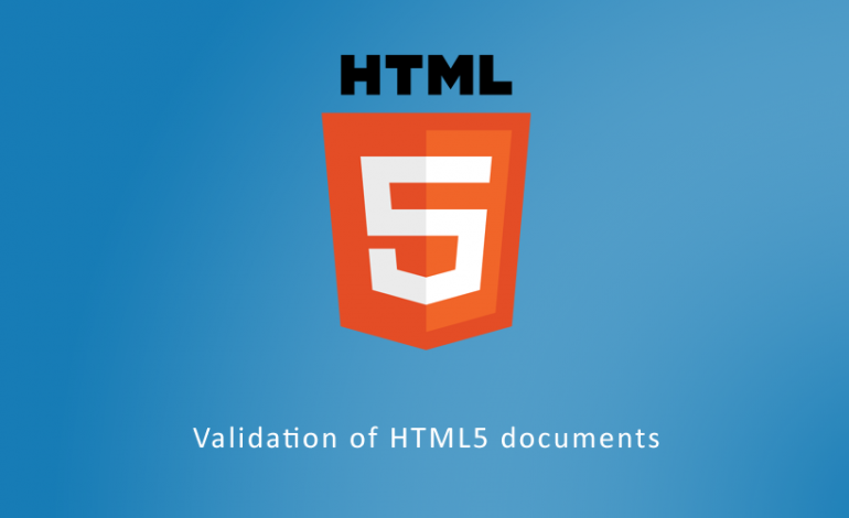 Validation of HTML5 documents