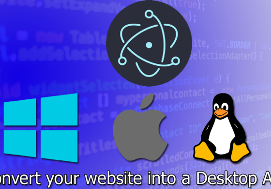 Convert your website into a Desktop App for Windows, Mac, Linux