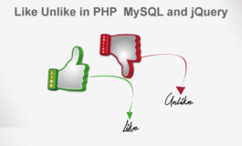 Create Like & Unlike System in PHP, MySQL and jQuery