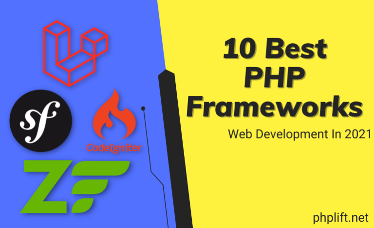 10 Best PHP Frameworks For Web Development In 2021 - PHP Lift