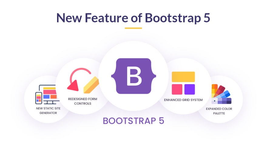 new features of bootstrap 5