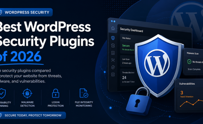Best WordPress Security Plugins of 2026 (Developer’s Guide)