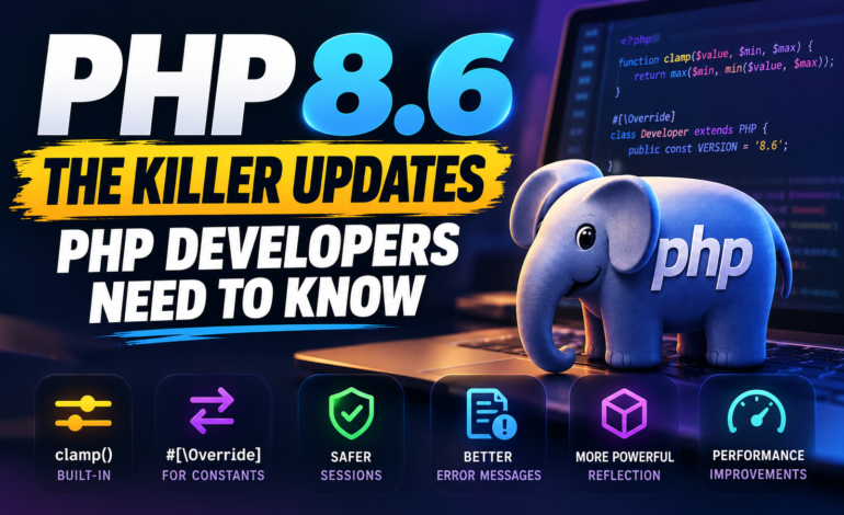 PHP 8.6 Is Coming: The Killer Updates PHP Developers Need to Know